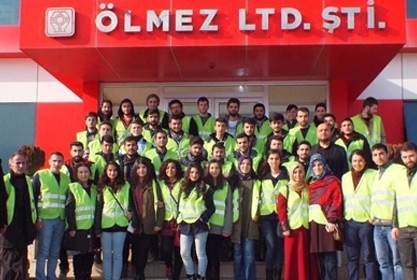 Civil Engineers of the Future Visited Olmez Çelik